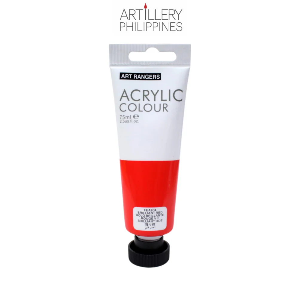 75ml Acrylic Paint in single tube (10 colors available) - Image 8