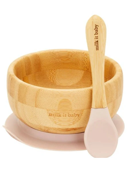 Bamboo Suction Baby Bowl and Spoon - Image 5