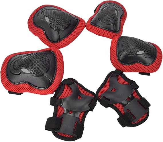 Bike Knee and Elbow Protective Gear Set (Fully Adjustable Straps) 2 colors available - Image 3