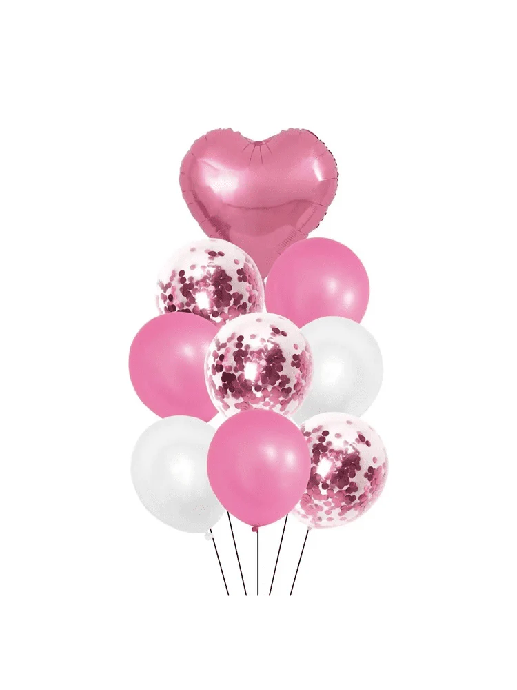 Black Balloons Globes De Latex 9pcs - Image 3