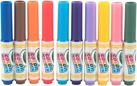 Crayola Color Wonder 10 Mini Markers - Image 6