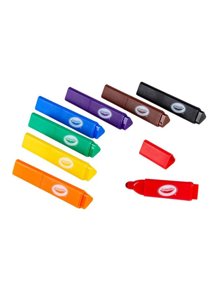 Crayola Washable Tripod Grip Markers - 8 Count - Image 3