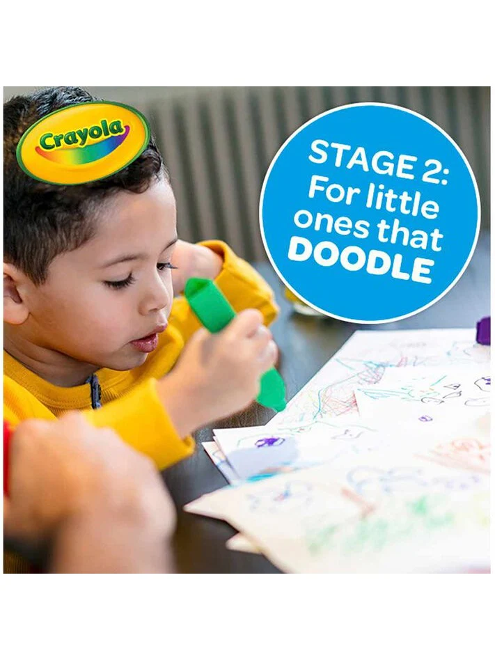 Crayola Washable Tripod Grip Markers - 8 Count - Image 5