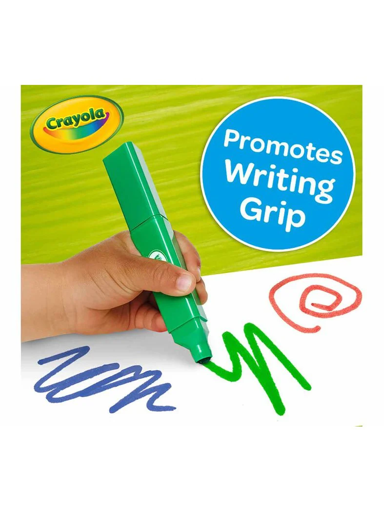 Crayola Washable Tripod Grip Markers - 8 Count - Image 6