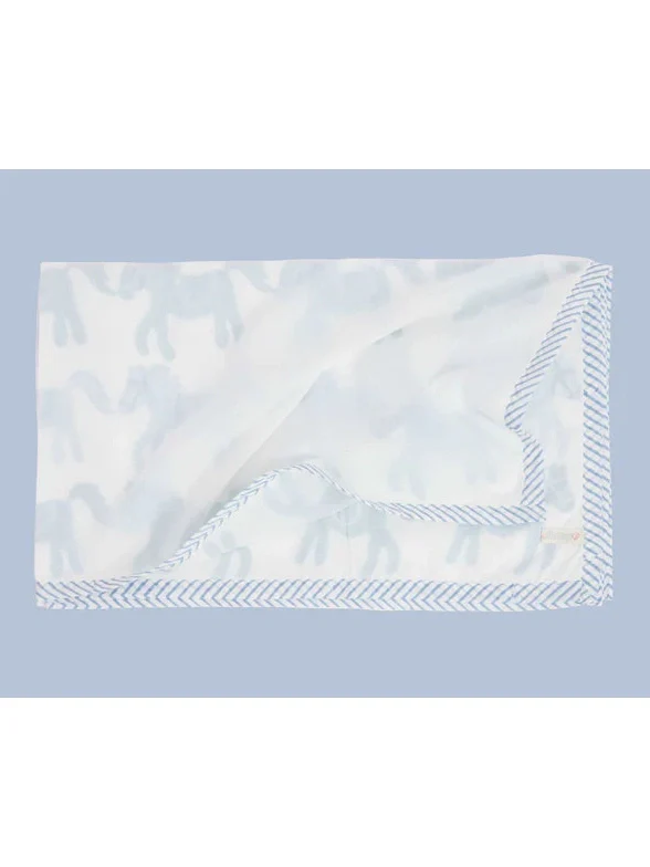 I am Going to the Circus Blanket - Teal - Image 4