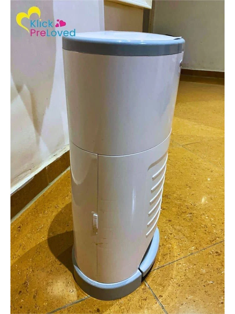 PreLoved Korbell Classic Nappy Bin - White - Image 4